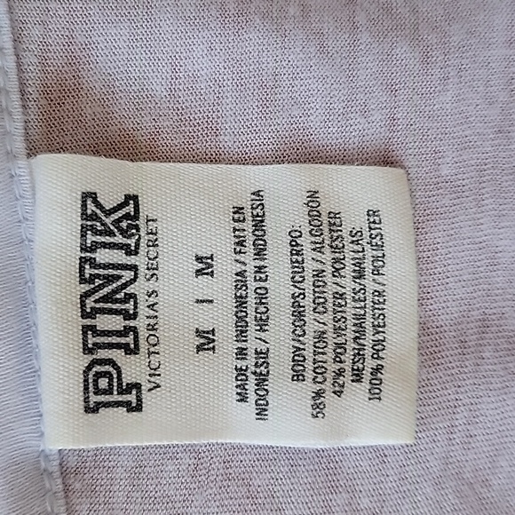 EUC Victoria Secret Pink women's top - Picture 4 of 7